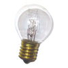 12186 GE 10S11N 120V 10W S-11 E17 Clear Incandescent Lamp
