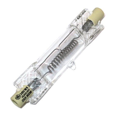 36953 GE DXX 800W 240V R7s T4 Double Ended Clear Halogen Lamp
