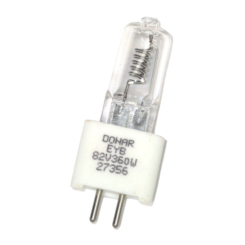 27356 Donar EYB 360W 82V T3.5 G5.3 Clear Halogen Lamp