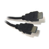 6 Foot Male-A to Male-A Black High Definition Cable