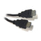 6 Foot Male-A to Male-A Black High Definition Cable
