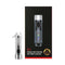 400 Lumens Type-C Rechargeable Transparent Keychain Flashlight with Ultraviolet Red and Blue Flash