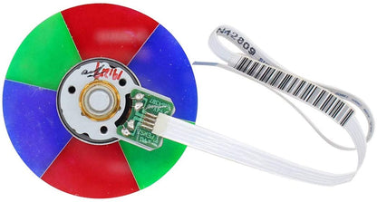 Mitsubishi color wheel turn over