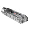 400 Lumens Type-C Rechargeable Transparent Keychain Flashlight with Ultraviolet Red and Blue Flash