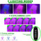 Grow Light, 80W Tri Head Timing 80 LED 9 Dimmable Levels Plant Grow Lights for Indoor Plants with Red Blue Spectrum, Adjustable Gooseneck, 3 9 12H Timer, 3 Switch Modes