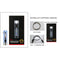 400 Lumens Type-C Rechargeable Transparent Keychain Flashlight with Ultraviolet Red and Blue Flash