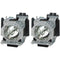 PT-DS100 Replacement Projector Lamps for Panasonic (Twin Pack) - iprojectorlamp