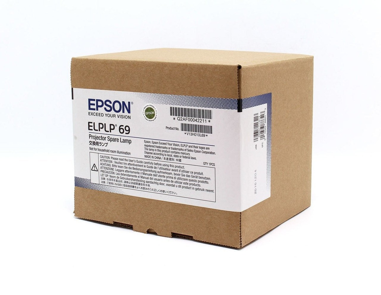 ELPLP69  Genuine Original Sealed Brand New Lamp for EPSON Projector